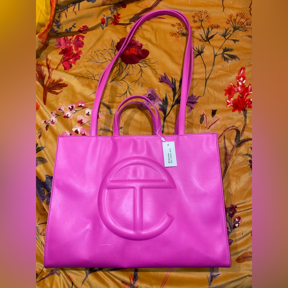 Telfar Large Shopping Bag - Azalea